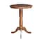 International Concepts Round 30 in Round Top Pedestal Table, 41.1 in Height, Distressed Oak, 30 in W, 30 in L, 41.1 in H K42-30RT-6B-2 - alternate 4